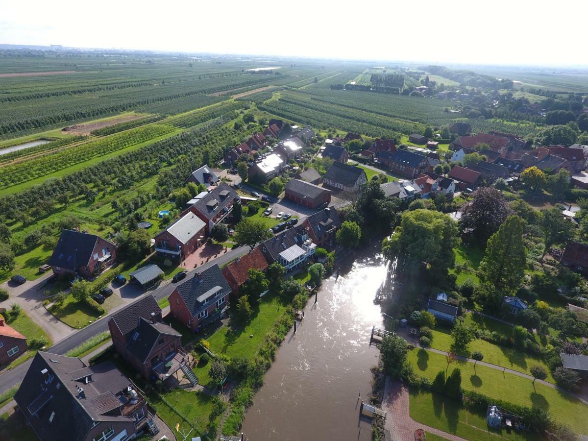 Deichkroenchen Ferienwohnung Altes Land Hamburg Jork Eksteriør billede